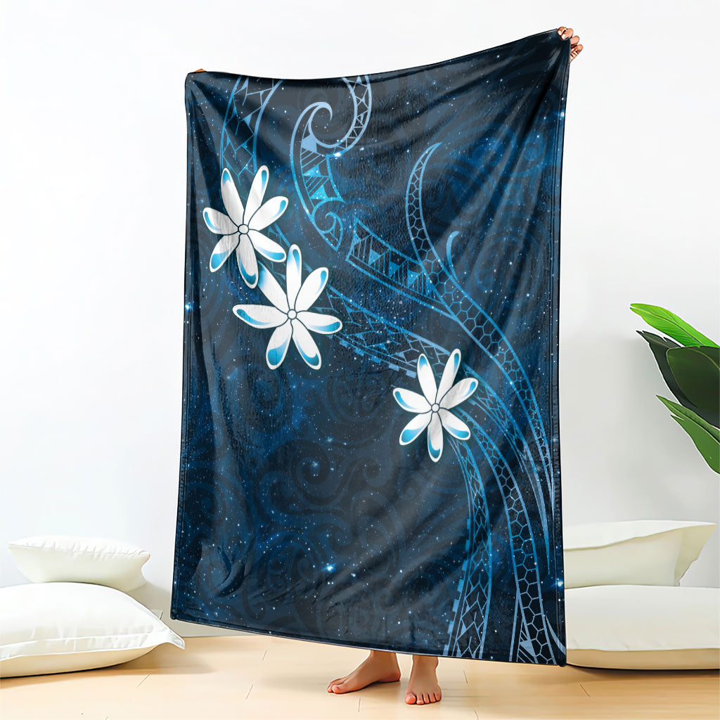 Tahiti Matarii Blanket Tahitian Spring Blue Galaxy LT05 - Polynesian Pride