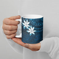 Tahiti Matarii Ceramic Mug Tahitian Spring Blue Galaxy LT05 - Polynesian Pride
