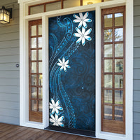 Tahiti Matarii Door Cover Tahitian Spring Blue Galaxy LT05 - Polynesian Pride