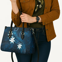 Tahiti Matarii Leather Bag Tahitian Spring Blue Galaxy LT05 - Polynesian Pride