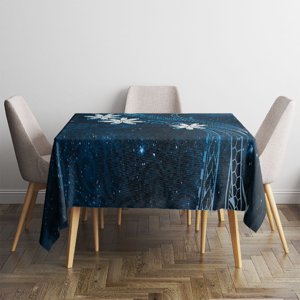 Tahiti Matarii Tablecloth Tahitian Spring Blue Galaxy LT05 - Polynesian Pride