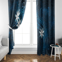 Tahiti Matarii Window Curtain Tahitian Spring Blue Galaxy LT05 - Polynesian Pride