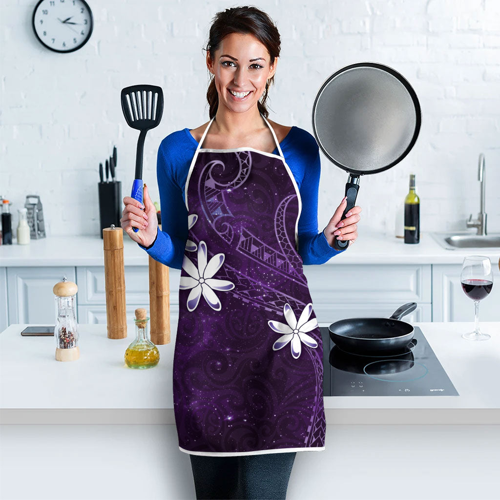 Tahiti Matarii Apron Tahitian Spring Purple Galaxy LT05 - Polynesian Pride
