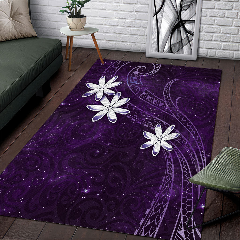 Tahiti Matarii Area Rug Tahitian Spring Purple Galaxy LT05 Purple - Polynesian Pride