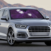 Tahiti Matarii Auto Sun Shade Tahitian Spring Purple Galaxy LT05 - Polynesian Pride