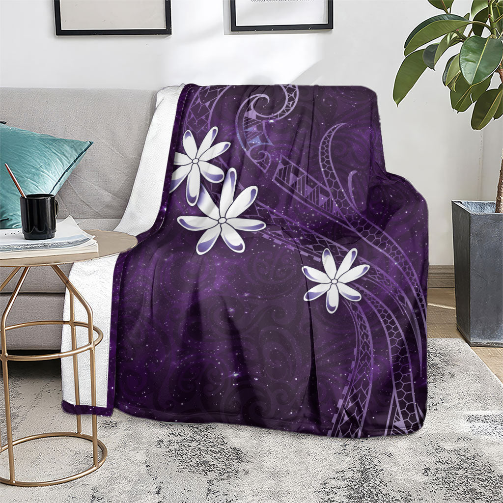 Tahiti Matarii Blanket Tahitian Spring Purple Galaxy LT05 - Polynesian Pride