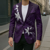 Tahiti Matarii Blazer Tahitian Spring Purple Galaxy LT05 - Polynesian Pride