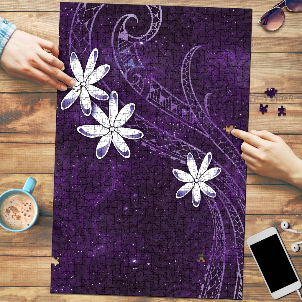 Tahiti Matarii Puzzle Tahitian Spring Purple Galaxy LT05 Purple - Polynesian Pride