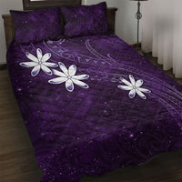 Tahiti Matarii Quilt Bed Set Tahitian Spring Purple Galaxy LT05 Purple - Polynesian Pride