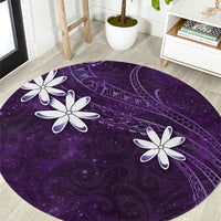 Tahiti Matarii Round Carpet Tahitian Spring Purple Galaxy LT05 Purple - Polynesian Pride