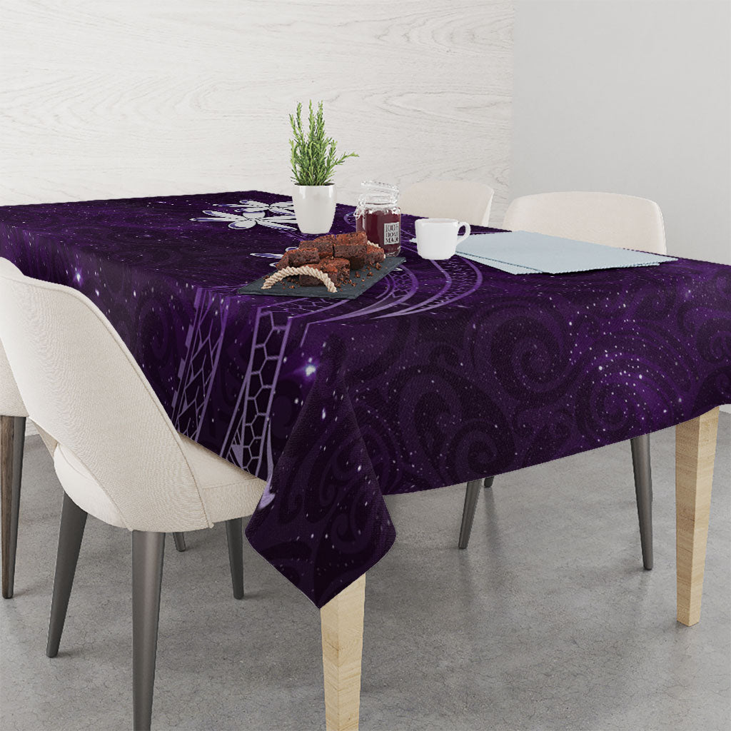Tahiti Matarii Tablecloth Tahitian Spring Purple Galaxy LT05 - Polynesian Pride