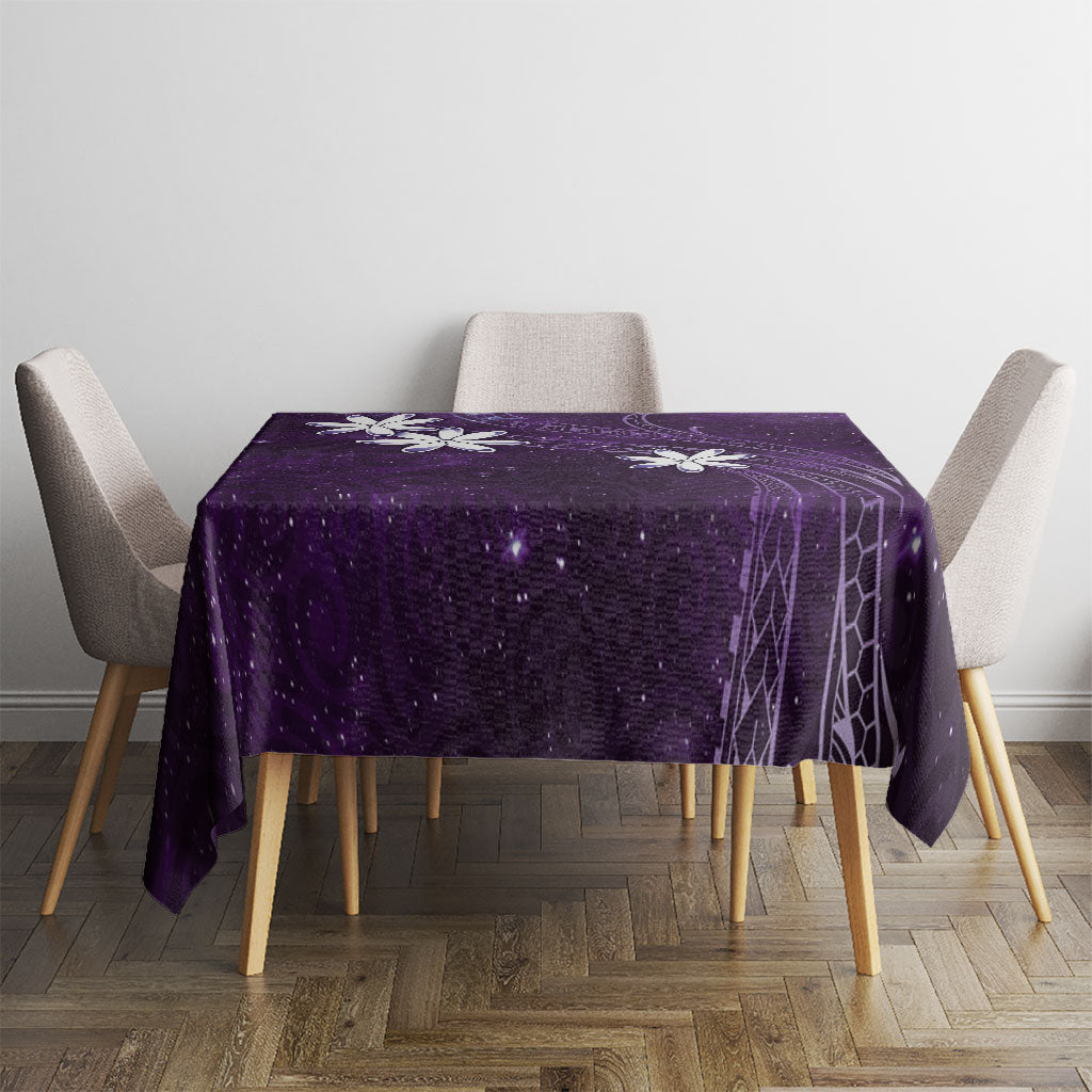 Tahiti Matarii Tablecloth Tahitian Spring Purple Galaxy LT05 - Polynesian Pride