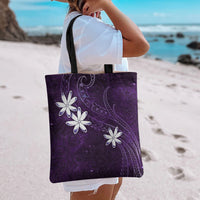 Tahiti Matarii Tote Bag Tahitian Spring Purple Galaxy LT05 - Polynesian Pride