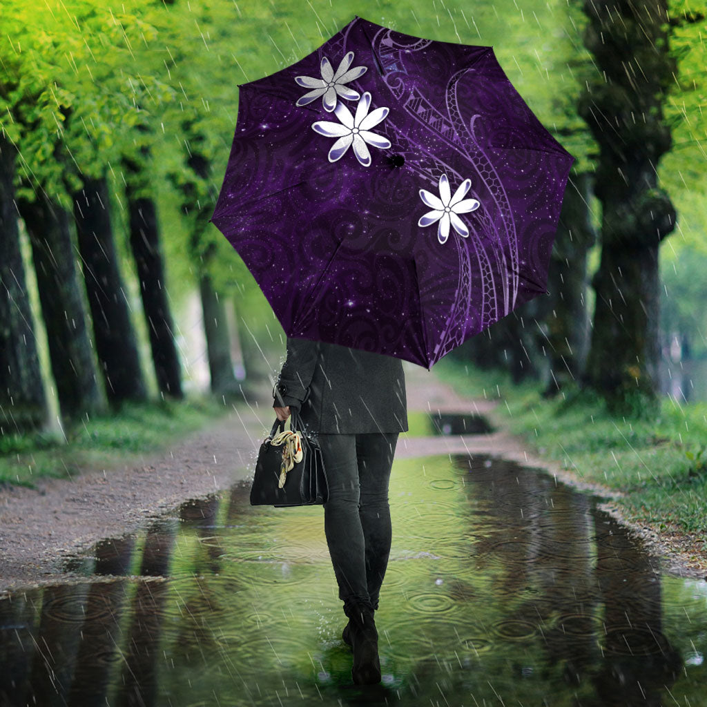 Tahiti Matarii Umbrella Tahitian Spring Purple Galaxy LT05 - Polynesian Pride
