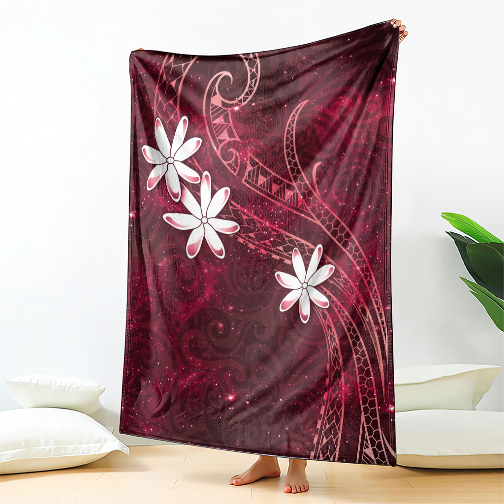 Tahiti Matarii Blanket Tahitian Spring Red Galaxy LT05 - Polynesian Pride