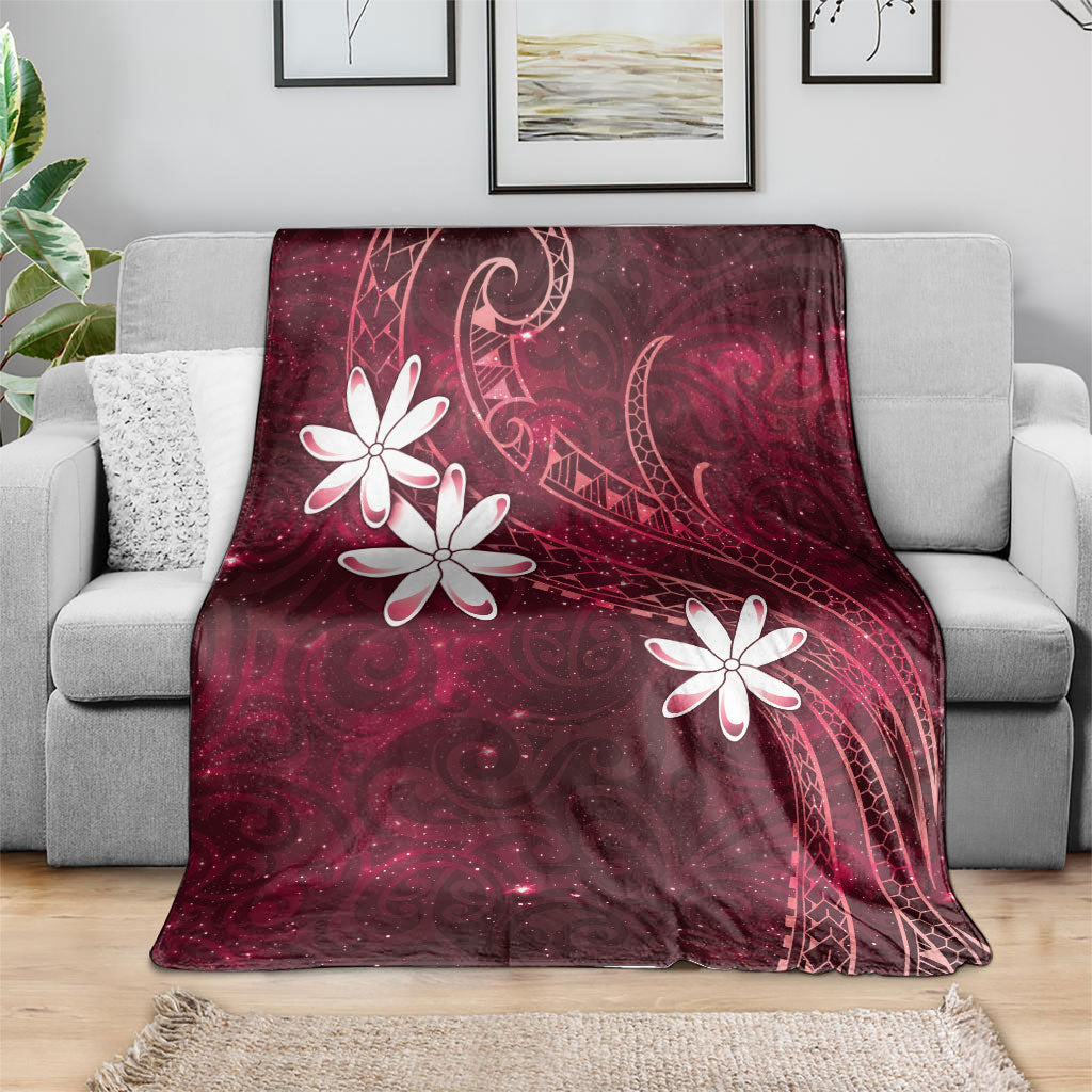 Tahiti Matarii Blanket Tahitian Spring Red Galaxy LT05 - Polynesian Pride