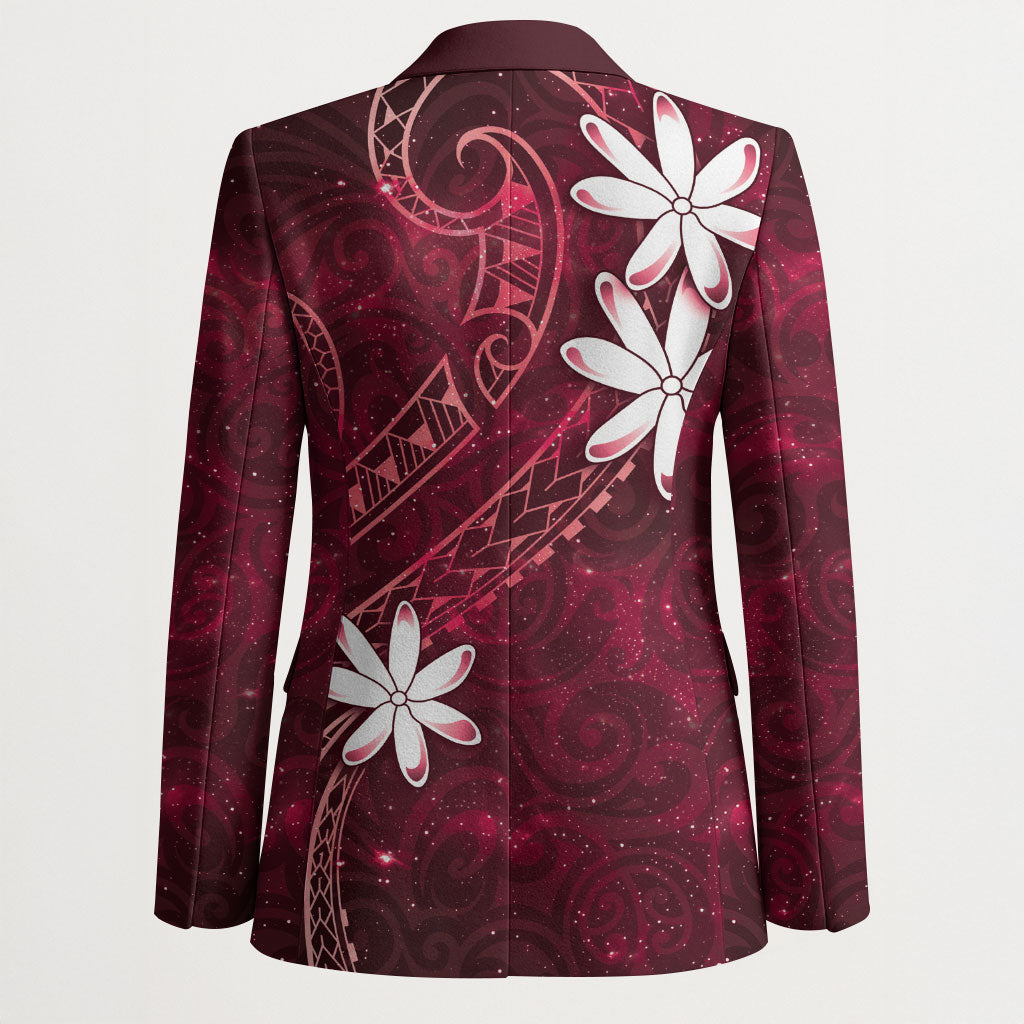 Tahiti Matarii Blazer Tahitian Spring Red Galaxy LT05 - Polynesian Pride