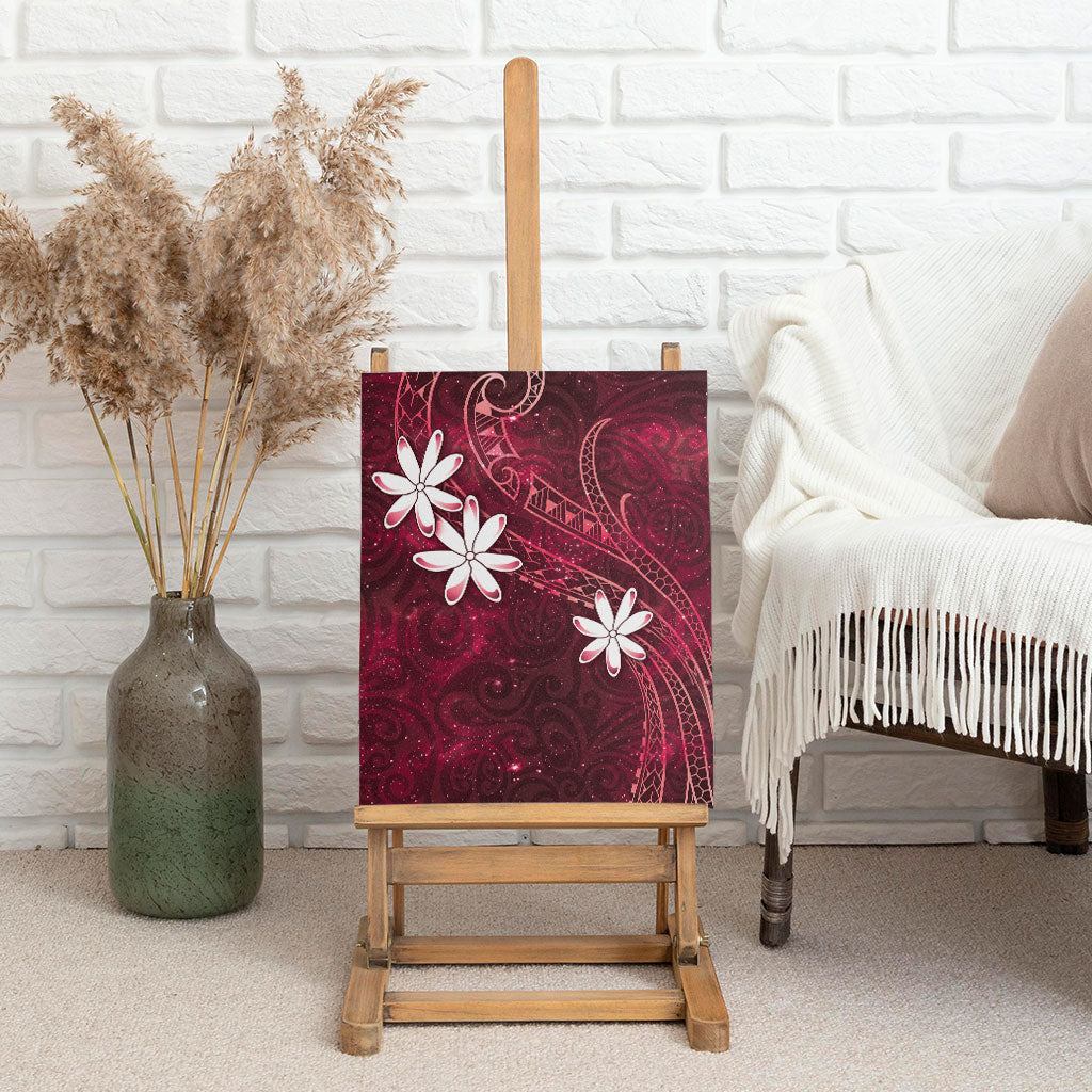 Tahiti Matarii Canvas Wall Art Tahitian Spring Red Galaxy LT05 - Polynesian Pride