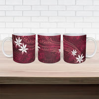 Tahiti Matarii Ceramic Mug Tahitian Spring Red Galaxy LT05 - Polynesian Pride