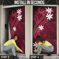 Tahiti Matarii Door Cover Tahitian Spring Red Galaxy LT05 - Polynesian Pride