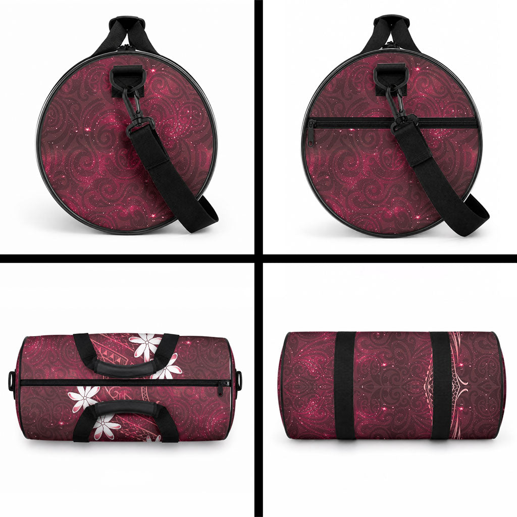 Tahiti Matarii Duffle Bag Tahitian Spring Red Galaxy LT05 - Polynesian Pride