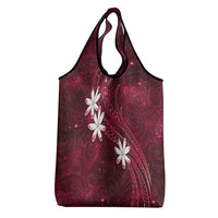 Tahiti Matarii Grocery Bag Tahitian Spring Red Galaxy LT05 - Polynesian Pride