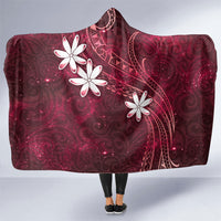 Tahiti Matarii Hooded Blanket Tahitian Spring Red Galaxy LT05 One Size Red - Polynesian Pride