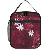 Tahiti Matarii Lunch Bag Tahitian Spring Red Galaxy LT05 10.2 × 8.3 × 4.3 inch Red - Polynesian Pride