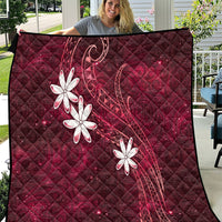 Tahiti Matarii Quilt Tahitian Spring Red Galaxy LT05 Red - Polynesian Pride