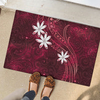 Tahiti Matarii Rubber Doormat Tahitian Spring Red Galaxy LT05 - Polynesian Pride
