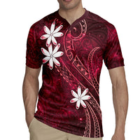 Tahiti Matarii Rugby Jersey Tahitian Spring Red Galaxy LT05 - Polynesian Pride