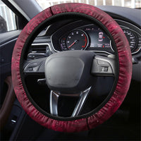 Tahiti Matarii Steering Wheel Cover Tahitian Spring Red Galaxy LT05 - Polynesian Pride