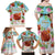 Hawaii Thanksgiving Family Matching Off Shoulder Maxi Dress and Hawaiian Shirt Funny Turkey Dabbing Dance LT05 - Polynesian Pride