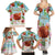 Hawaii Thanksgiving Family Matching Summer Maxi Dress and Hawaiian Shirt Funny Turkey Dabbing Dance LT05 - Polynesian Pride