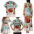 Hawaii Thanksgiving Family Matching Tank Maxi Dress and Hawaiian Shirt Funny Turkey Dabbing Dance LT05 - Polynesian Pride