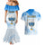 Polynesia Hanukkah Festival Couples Matching Mermaid Dress and Hawaiian Shirt With Menorah Polynesian Style LT05 - Polynesian Pride