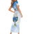 Polynesia Hanukkah Festival Family Matching Short Sleeve Bodycon Dress and Hawaiian Shirt With Menorah Polynesian Style LT05 - Polynesian Pride