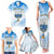 Polynesia Hanukkah Festival Family Matching Tank Maxi Dress and Hawaiian Shirt With Menorah Polynesian Style LT05 - Polynesian Pride