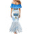 Polynesia Hanukkah Festival Mermaid Dress With Menorah Polynesian Style LT05 - Polynesian Pride