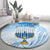 Polynesia Hanukkah Festival Round Carpet With Menorah Polynesian Style LT05 - Polynesian Pride