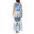 Polynesia Hanukkah Festival Tank Maxi Dress With Menorah Polynesian Style LT05 - Polynesian Pride