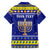 Personalised Polynesia Christmukkah Family Matching Long Sleeve Bodycon Dress and Hawaiian Shirt Menorah With Polynesian Tribal Pattern LT05 - Polynesian Pride