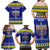 Personalised Polynesia Christmukkah Family Matching Off Shoulder Maxi Dress and Hawaiian Shirt Menorah With Polynesian Tribal Pattern LT05 - Polynesian Pride