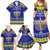 Personalised Polynesia Christmukkah Family Matching Summer Maxi Dress and Hawaiian Shirt Menorah With Polynesian Tribal Pattern LT05 - Polynesian Pride