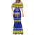 Personalised Polynesia Christmukkah Mermaid Dress Menorah With Polynesian Tribal Pattern LT05 - Polynesian Pride