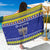 Polynesia Christmukkah Sarong Menorah With Polynesian Tribal Pattern LT05 One Size 44 x 66 inches Blue - Polynesian Pride