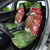 New Zealand Kiwi Christmas Car Seat Cover Paua Shell Glitter Green