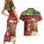 New Zealand Kiwi Christmas Couples Matching Short Sleeve Bodycon Dress and Hawaiian Shirt Paua Shell Glitter Green