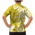 Polynesia Family Matching Mermaid Dress and Hawaiian Shirt Yellow Tribal Turtle Floral Pattern
