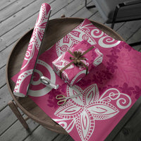 Polynesia Wrapping Paper Pink Tribal Turtle Floral Pattern LT05 - Polynesian Pride